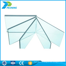 Light transmission clear polycarbonate plastic panel sheets